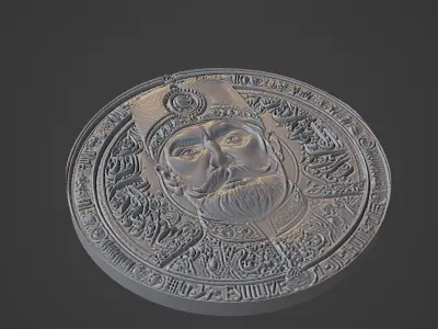 Ottoman Medallion 3D print model purchase