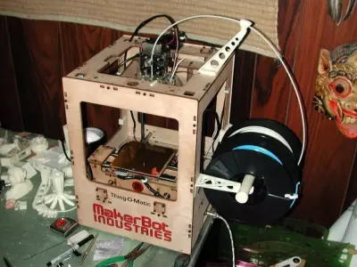 Thing-O-Matic Reel and Filament Control System Free 3D print model