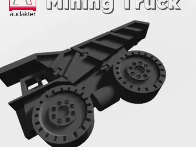 Lectra Haul Mining Truck - Flexi 3D Design 3D print model