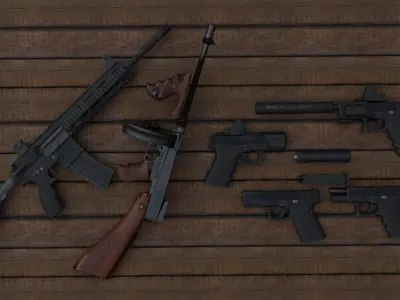 3d Gameing assets Low-poly 3D model