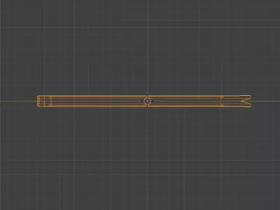 Low Poly Crowbar Low-poly 3D model
