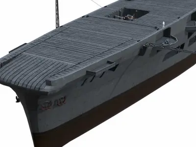 Ship 03 Low-poly 3D model