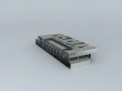 Faculty of Science of labor and social work Free 3D model