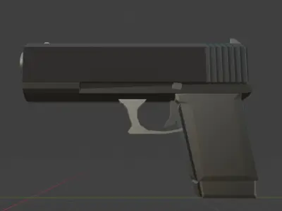 Glock-17 3D model