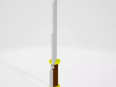 sword lego Free 3D model