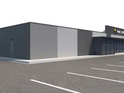 Retail-197 Retail Store 3D model