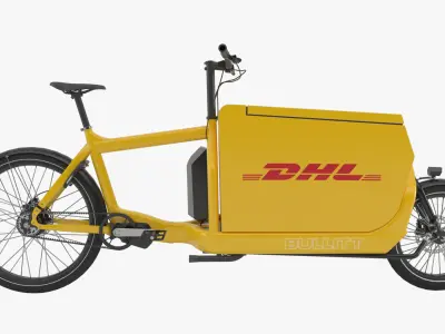 DHL Cargo Bike 2 3D model