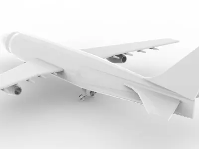 Aircraft 14 3D model