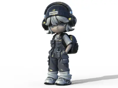 Urban Explorer 3D model
