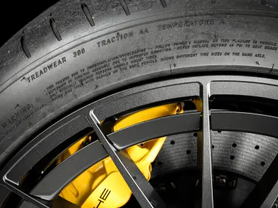 Michelin Pilot Sport 4S 275 35 ZR19 V2 TEX 3D model