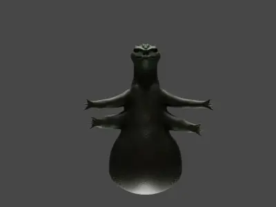 Reptile Monster Free 3D model