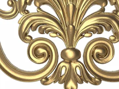 decorative pattern ready for 3D printing 3D model 73