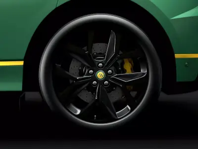 Lister I Pace EV400 ADW HSE 2019 wheel 3D model