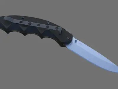 Knife 3D model 23