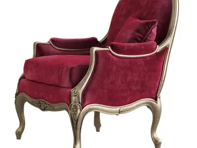 SALDA  Arredamenti Armchair art 7852 3D model