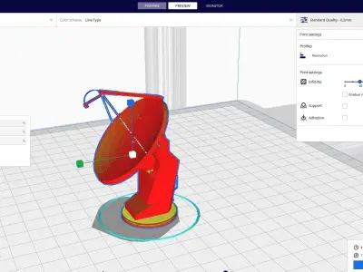 MK Fire Control System 3D print model
