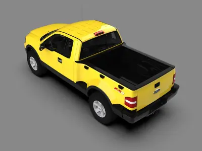 Ford F-150 FX4 3D Off-Road Pickup Truck 3D model