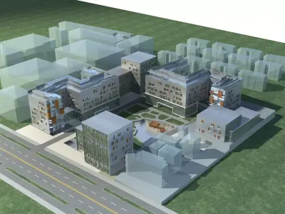Office Building 3D model 230
