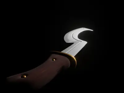 Khopesh Sword 3D model purchase