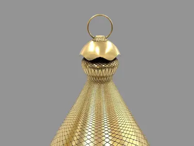 Ramadan Lantern Lamp Low-poly 3D model