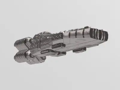 FLEET CORE - SG1 STARVARES CARGO CRUISER 3D print model