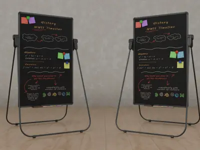  Office Visualization Set - Customizable Writing Boards 