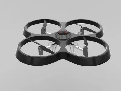 Generic Quadcopter Drone 1 3D model