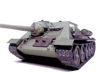  Tank SU 85 3D model