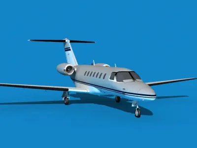 Cessna C528 Citation CJ3 V05 3D model