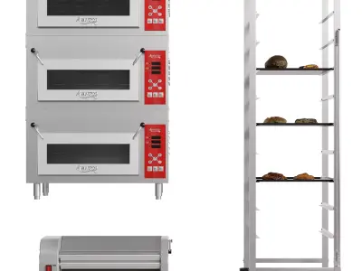 Bakery Set 2 Low-poly 3D model