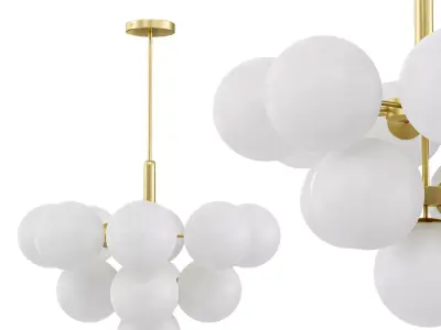 POLARIS Chandelier lamp 3D model