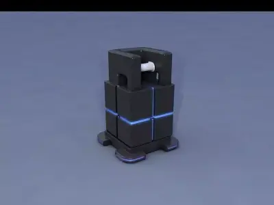Pyro Blaster Free 3D model purchase