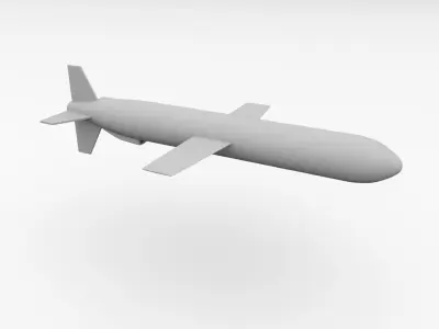 Tomahawk Cruise Missile 3D model