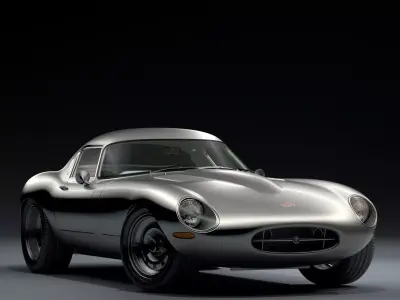 Jaguar Eagle E Low Drag GT 3D model