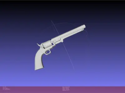 Murder Drones Tessa Revolver 3D model