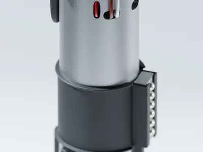 Darth Vader Lightsaber The Clone Wars style 3D model