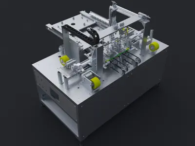 Film Laminating Machine 3D model