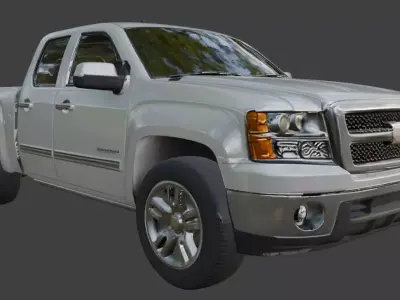 Pickup Truck 3D Model 3D model order