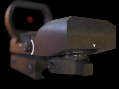 HIE Game Ready Scope D180521 Low-poly 3D model