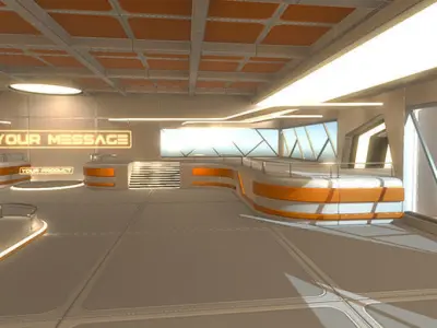3D Showroom Level Kit Vol 3 Low-poly 3D model purchase