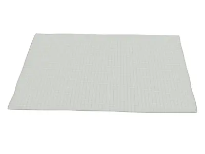 Carpet safavieh patchwork square Low-poly 3D model