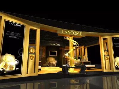 Exhibition - Size - 9X9-3DMAX2009-0032 3D model