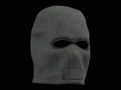 Tactical Balaclava Low-poly 3D model