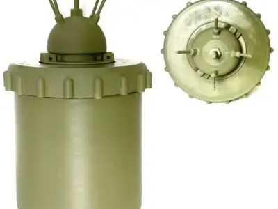 Valmara 69 or V-69 is an Italian bounding anti-personnel mine 3D print model