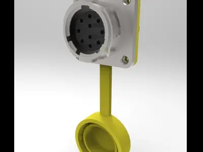Electric Connector 3D model