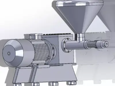 OIL PRESSING MACHINE 3D model