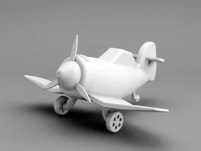 Plane 3D Print model STL 3D print model