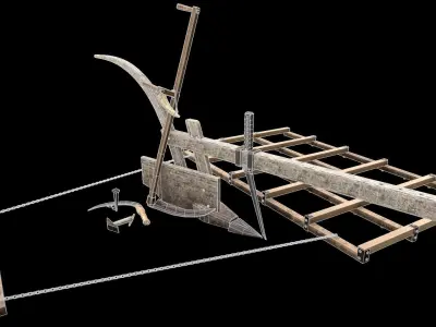 Medieval Agriculture Asset Pack Low-poly 3D model