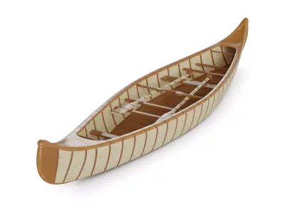 Canoe 3D model