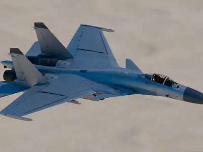 Sukhoi Su-33 3D model